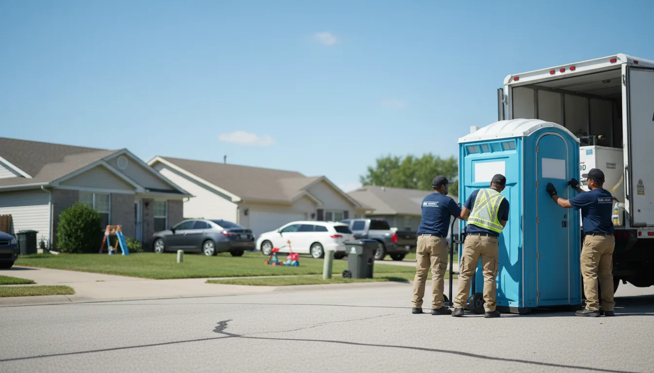 Standard Porta Potty Rentals in Sidney, MI near me